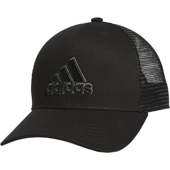 Mens snapback hat mesh back adjustable fit cap breathable low crown style - Picture 1 of 6